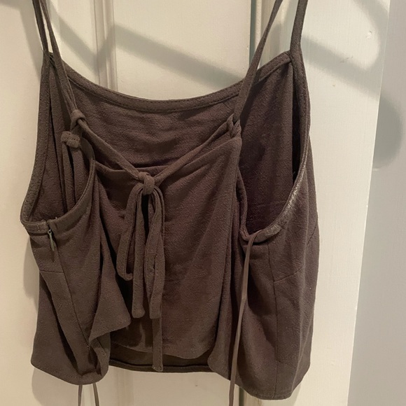 Princess Polly The Roxette Top Khaki - Picture 5 of 6